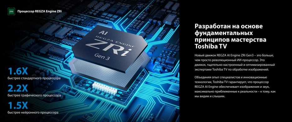 Toshiba Z680SE: MiniLED-телевизор с частотой 144 Гц для любого контента